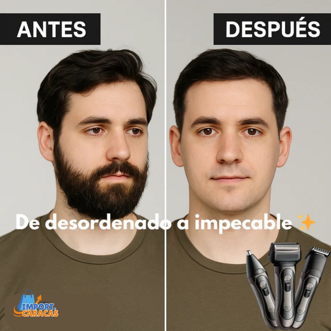 Afeitadora Original Geemy 3 en 1 OFERTA DIA DEL PADRE 🎁