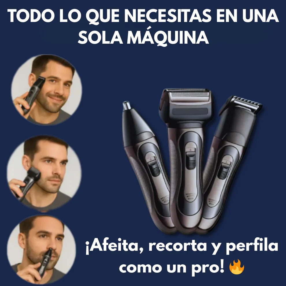 Afeitadora Original Geemy 3 en 1 OFERTA DIA DEL PADRE 🎁