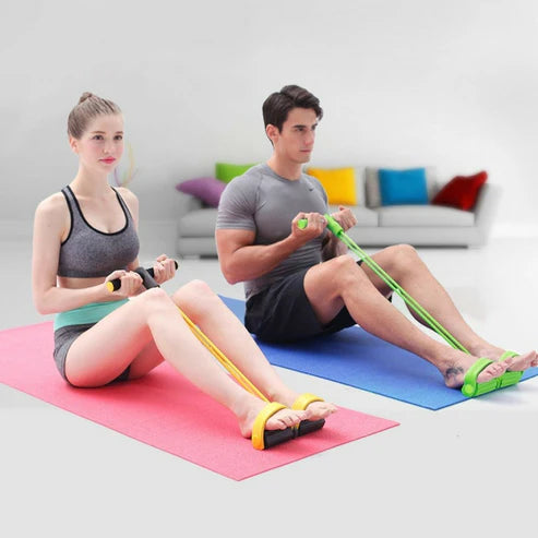 Banda Fitness Elástica con Pedal BandFit 2025 + EBOOK DE REGALO 📒🎁