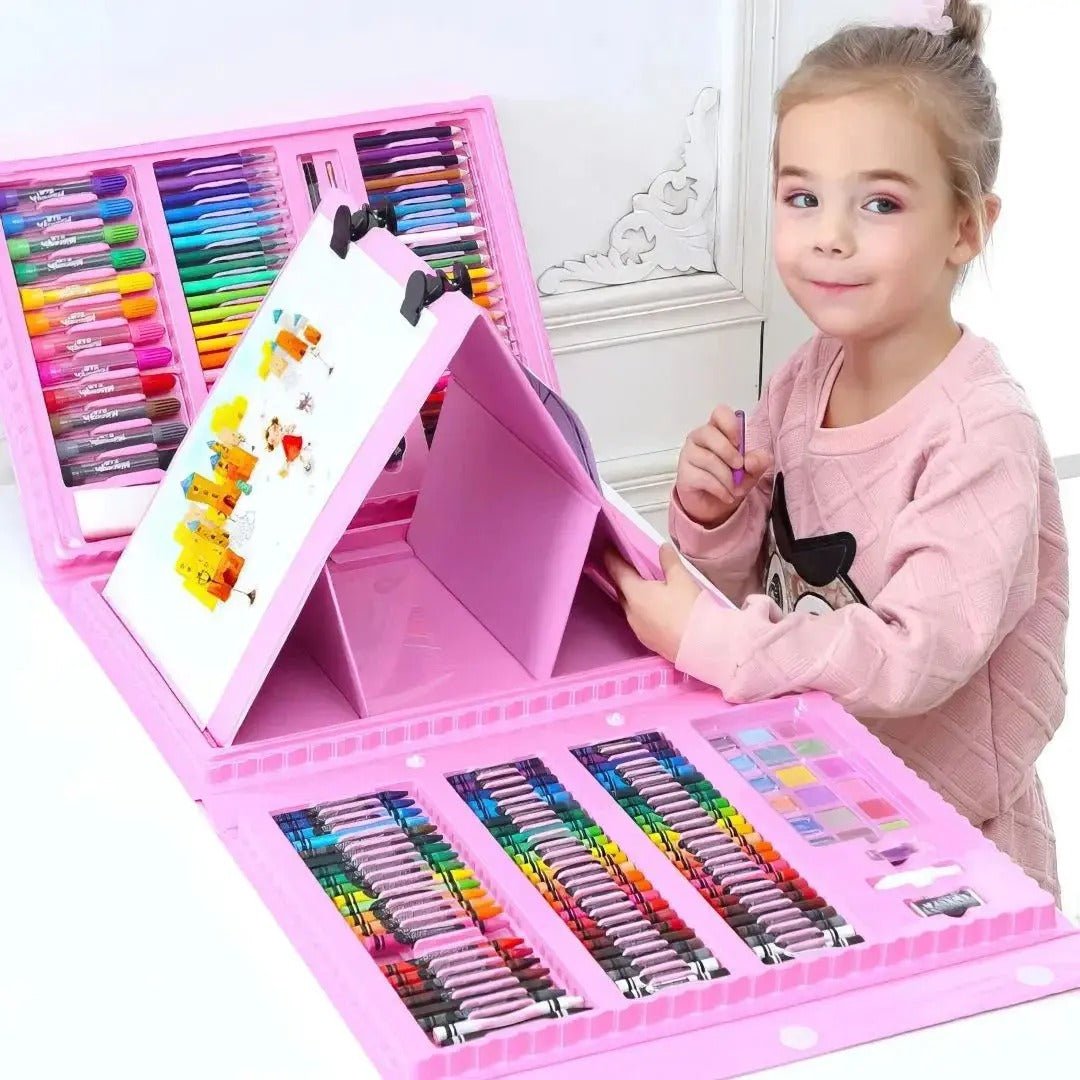 Mega Set De Arte 208 piezas🖌 Niño / Niña - OLAA SHOP