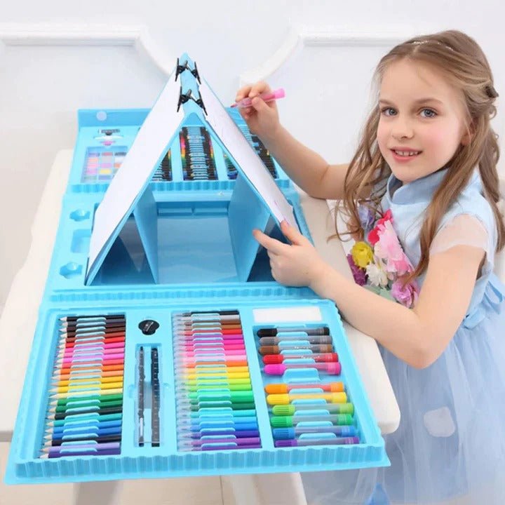 Mega Set De Arte 208 piezas🖌 Niño / Niña - OLAA SHOP