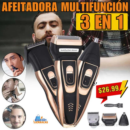 Afeitadora Original Geemy 3 en 1 OFERTA DIA DEL PADRE 🎁
