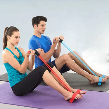 Banda Fitness Elástica con Pedal BandFit 2025 + EBOOK DE REGALO 📒🎁