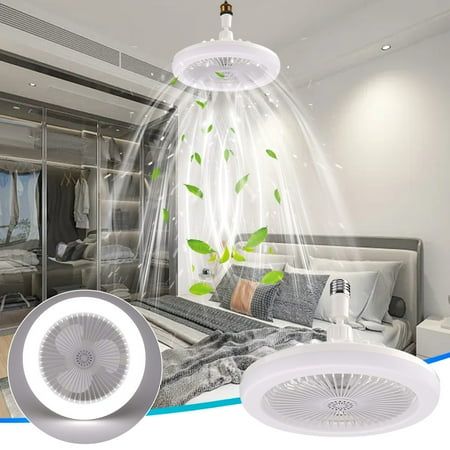 Bombillo Ventilador Turbo Led 3 en 1 [ULTRA POTENTE]